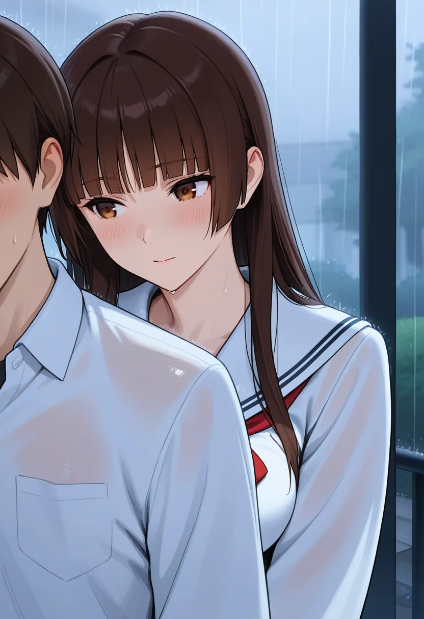 Story 1: Sudden Downpour — panel 3 — accidental touch