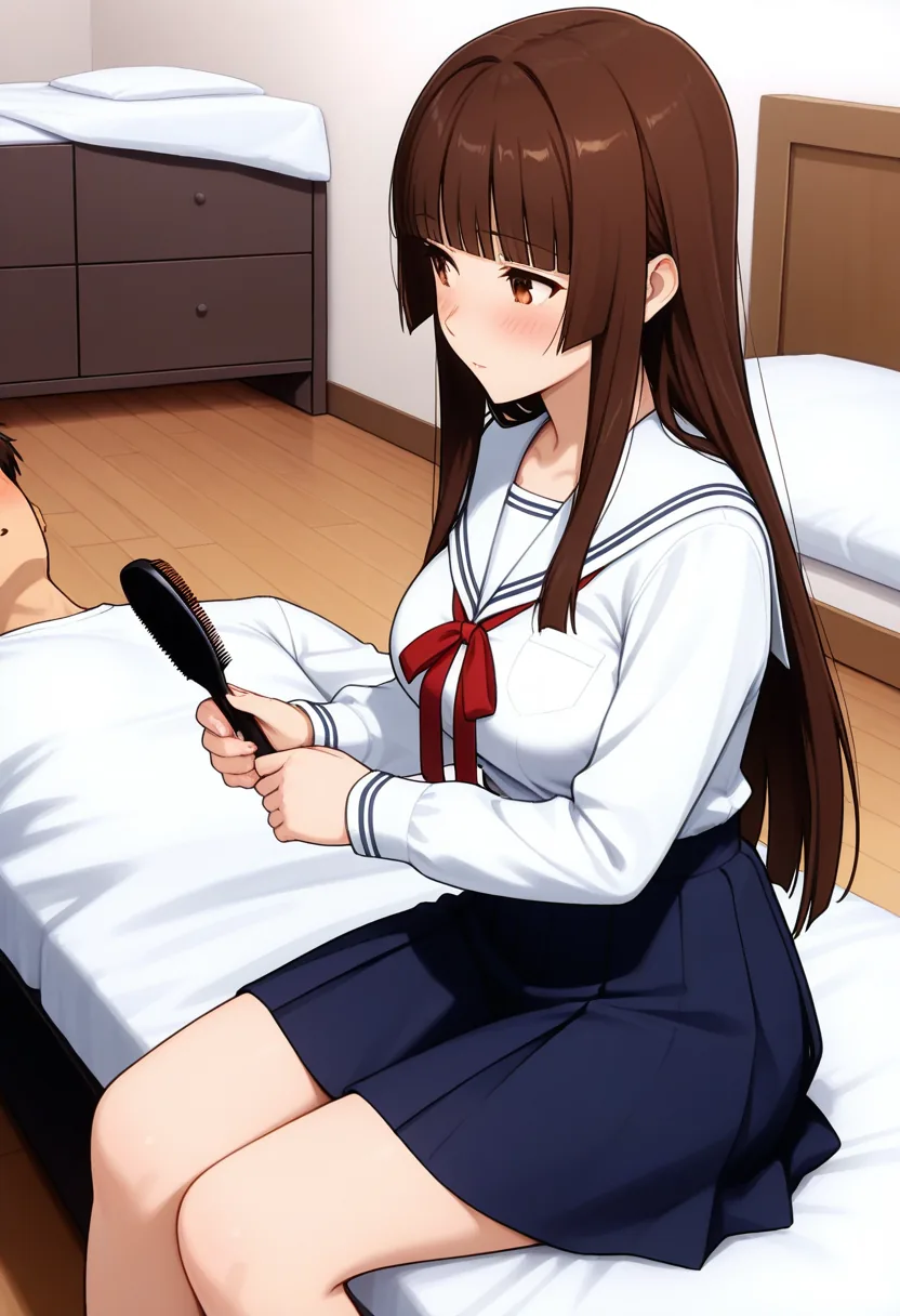 Story 2: Late Night Study — panel 3 — accidental arm touch