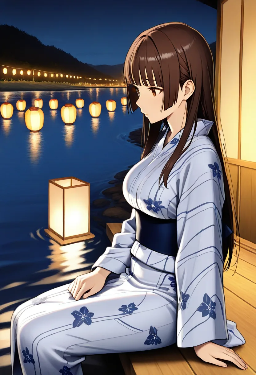 Story 9: Festival Entrance — panel 2 — quiet spot