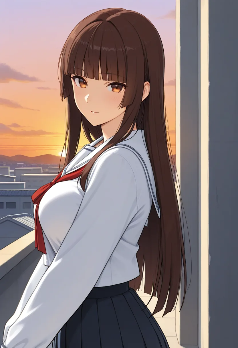 Story 25: Rooftop Sunset