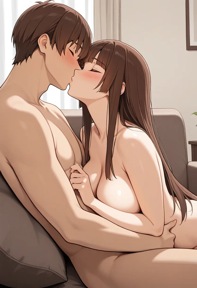 Story 27: Rainy Kitchen — panel 7 — foreplay couch