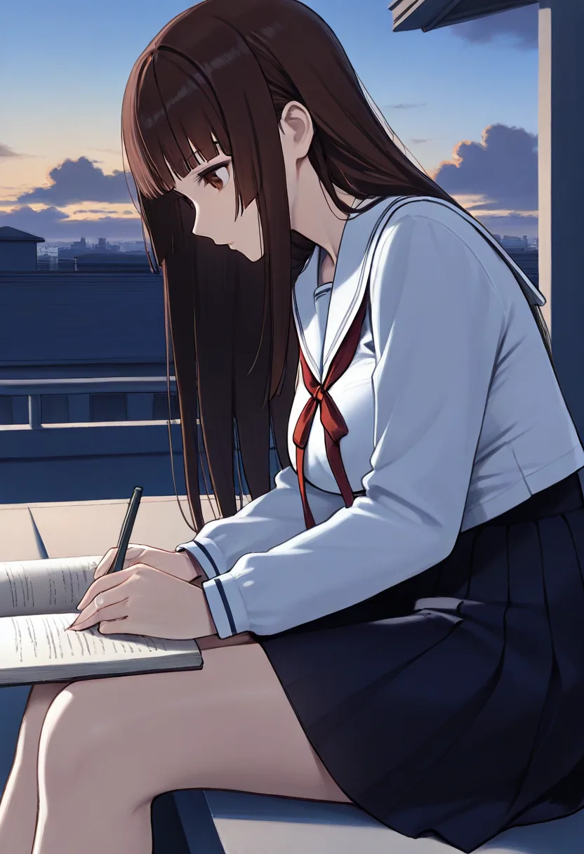 Story 28: Studying On Rooftop