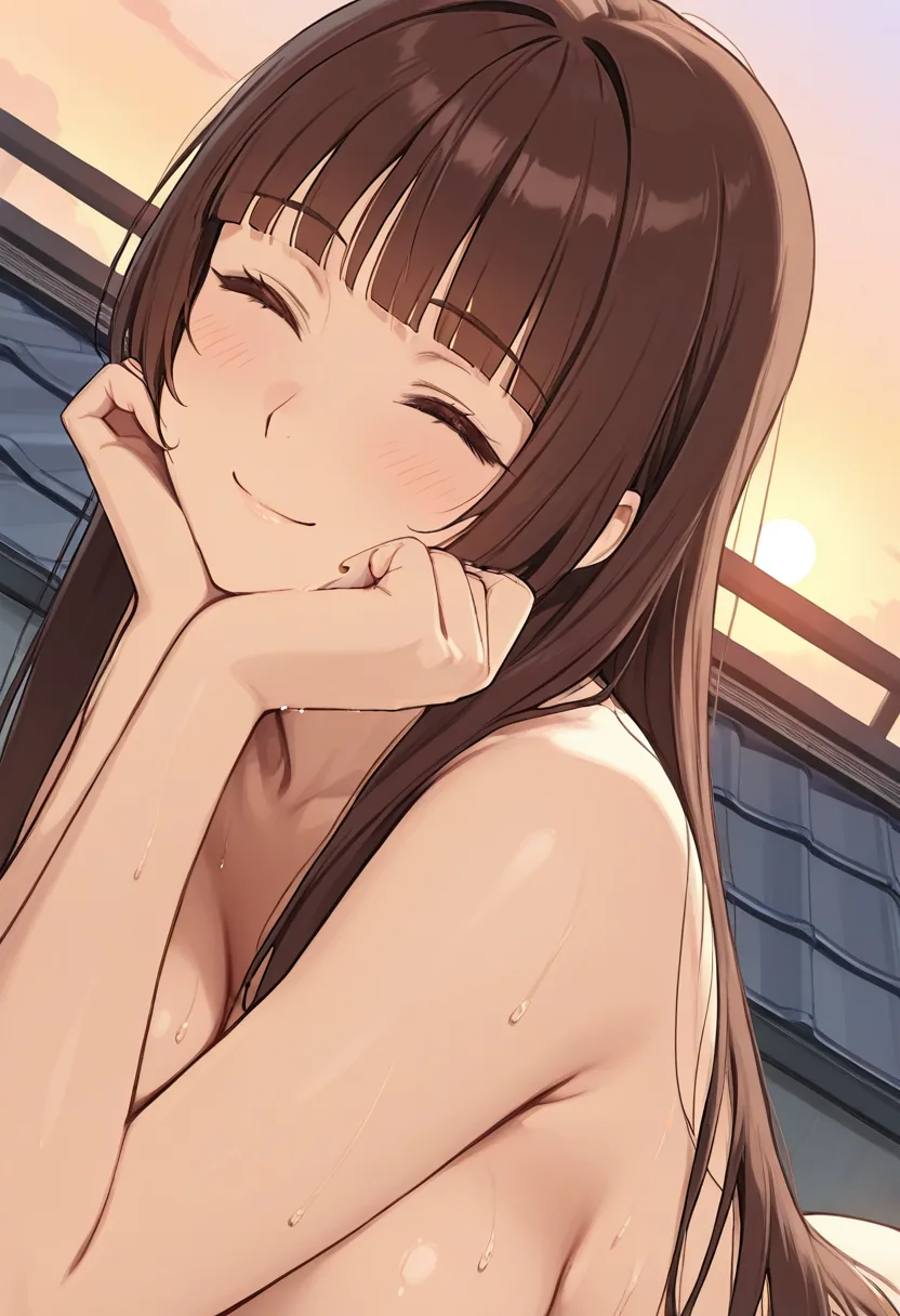 Story 31: Sudden Downpour — panel 7 — afterglow lying down