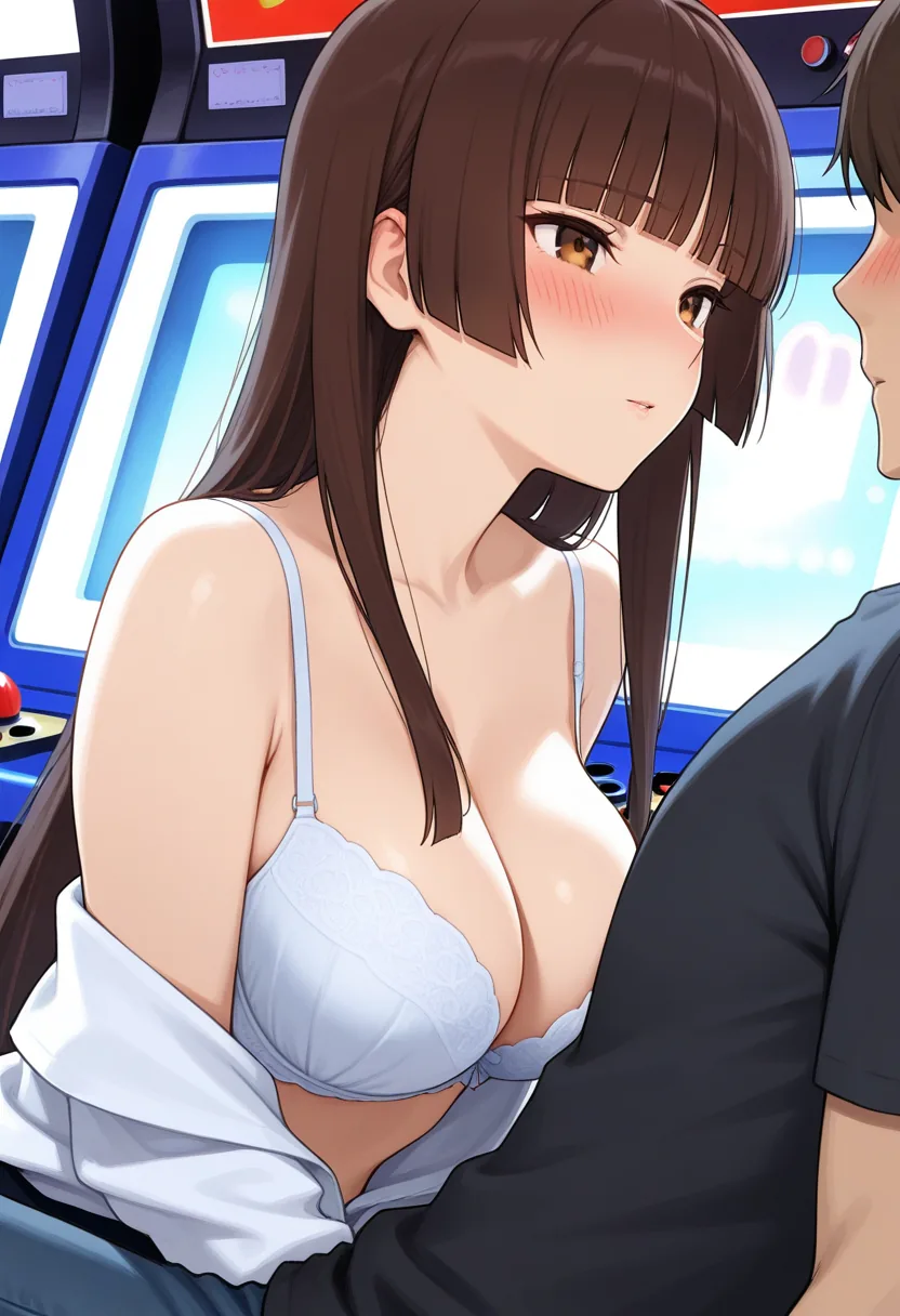 Story 38: Arcade Fun — panel 4 — shirt removed