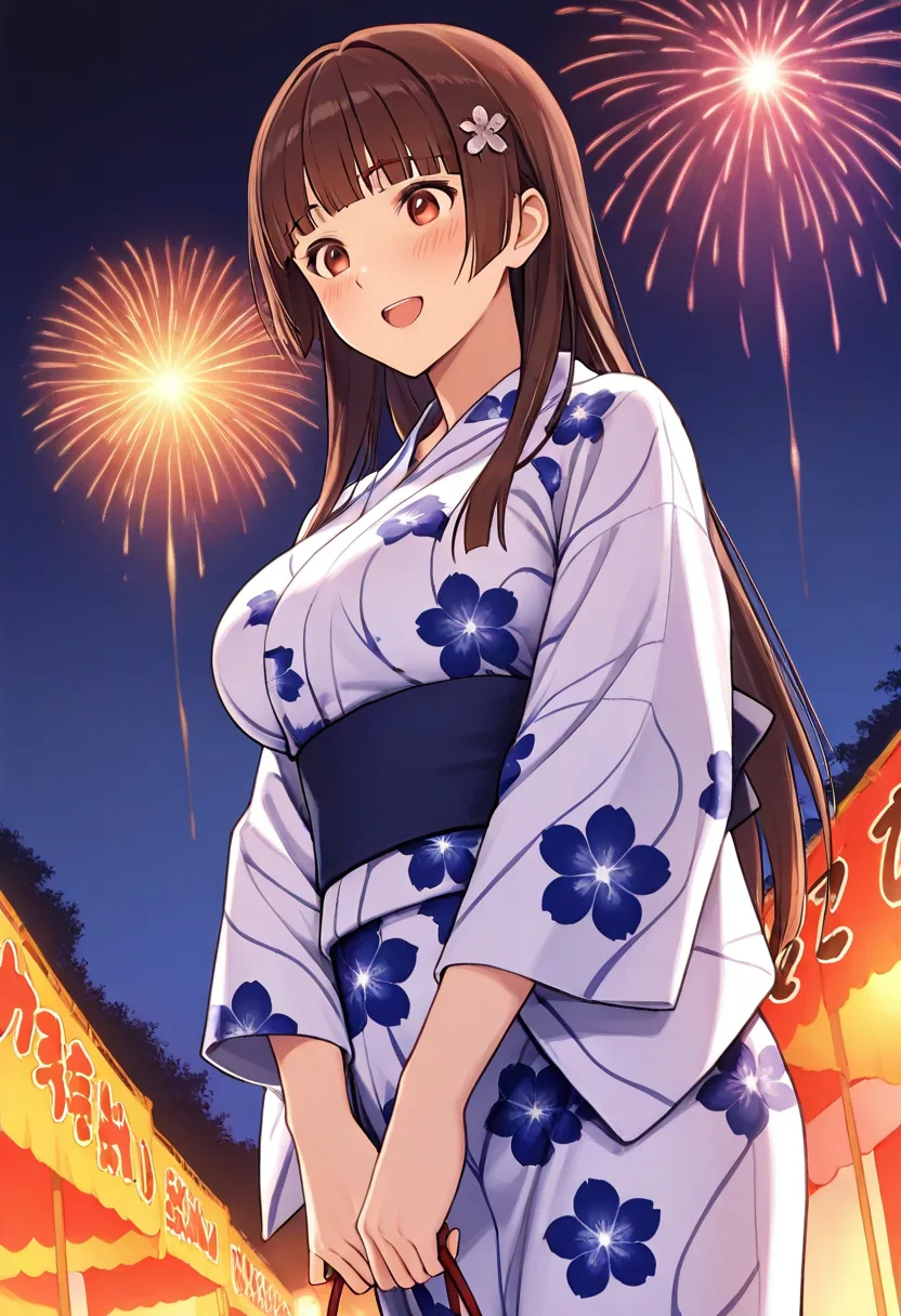 Story 59: Festival Yukata — panel 1 — festival yukata
