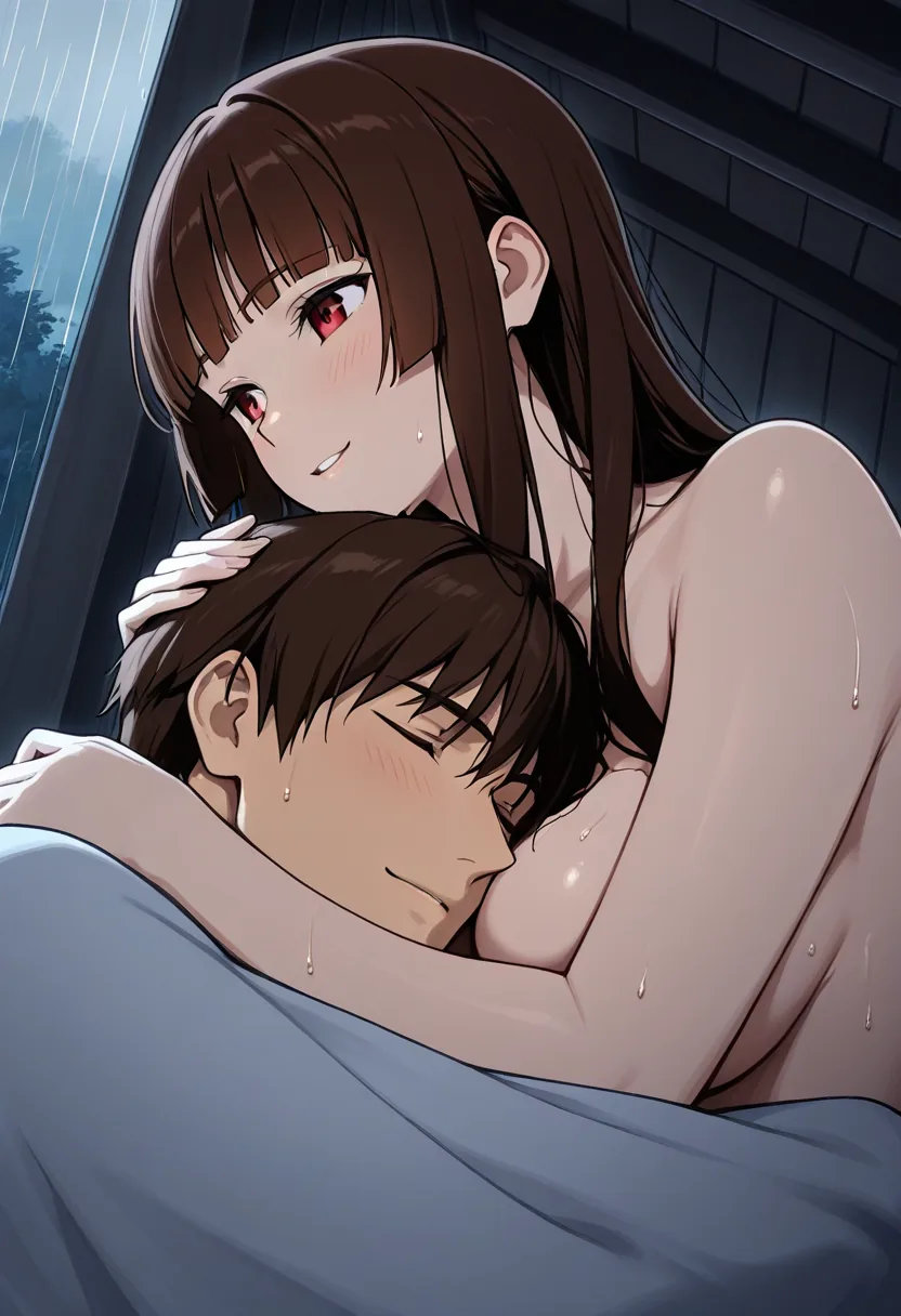 Story 73: Shelter Setup — panel 6 — aftermath rest