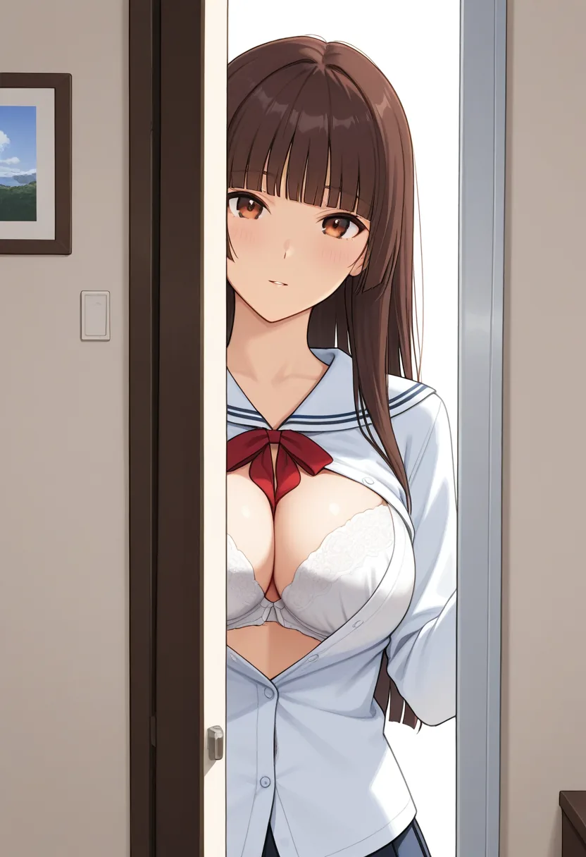 Story 90: In Bedroom — panel 2 — looking at memories
