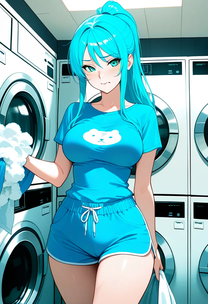 Story 16: Empty Closet — panel 3 — loading machine