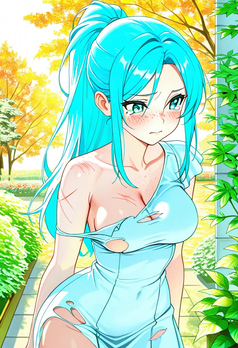 Story 17: Berry Picking — panel 3 — dress torn