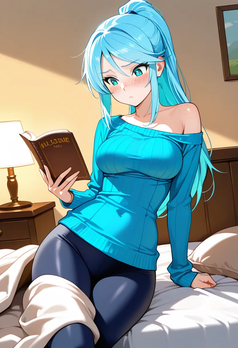Story 27: Reading Start — panel 3 — getting warm