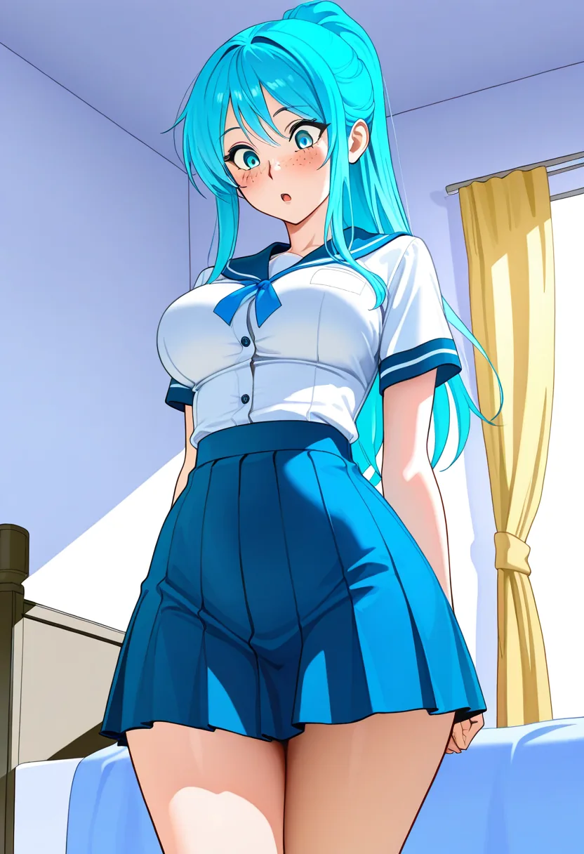 Story 51: Finding Uniform — panel 2 — shirt tight
