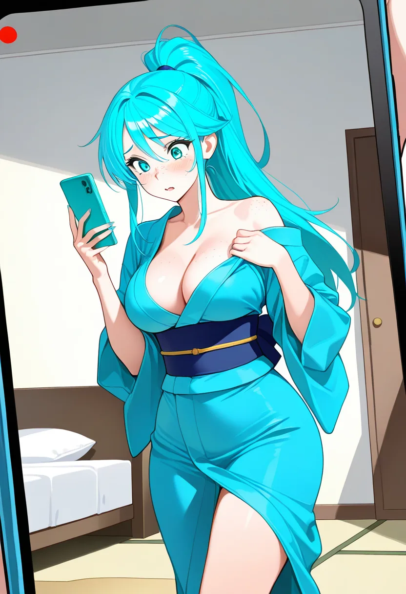 Story 53: Kimono Spread — panel 2 — wrapping