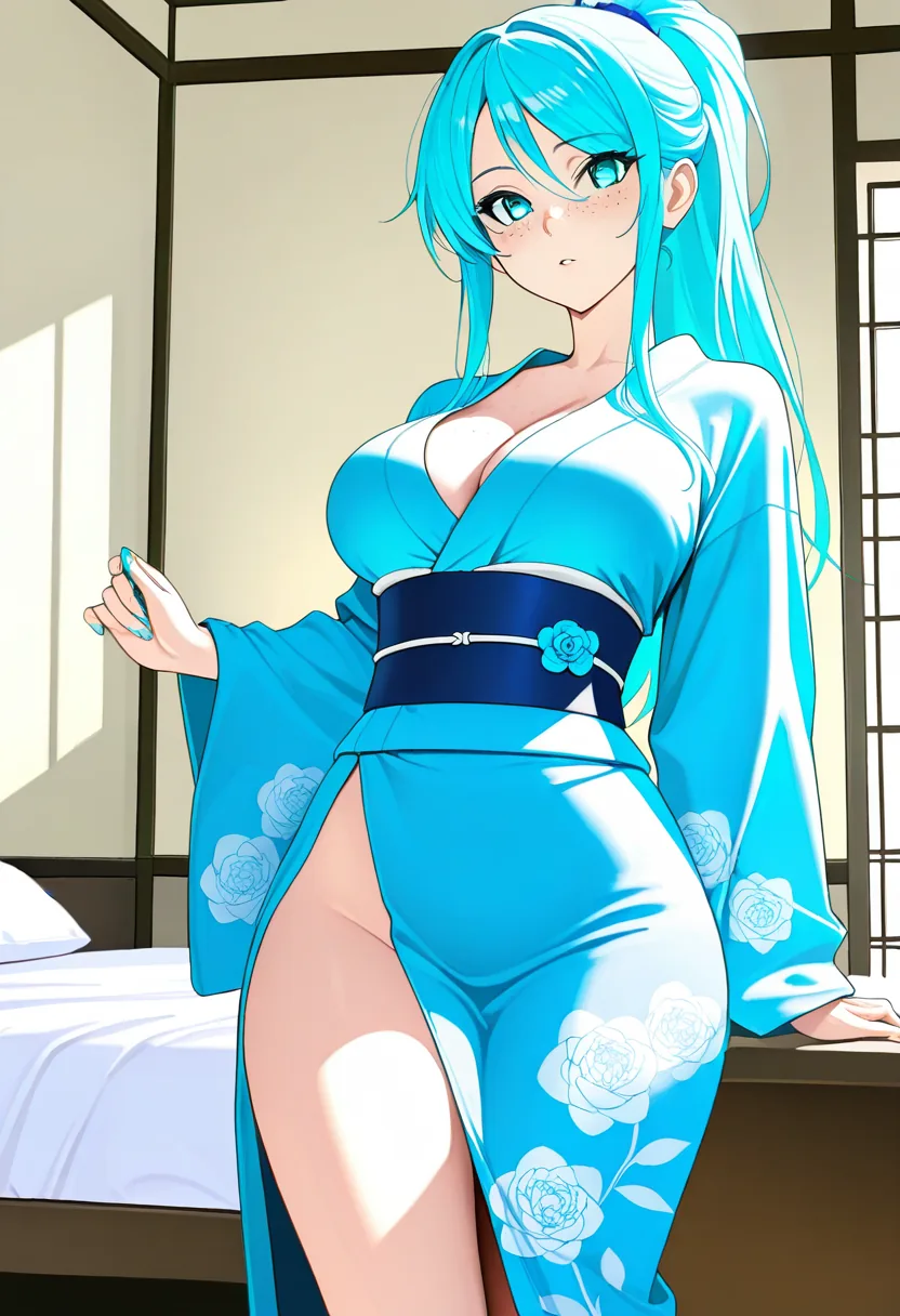 Story 53: Kimono Spread — panel 3 — full kimono