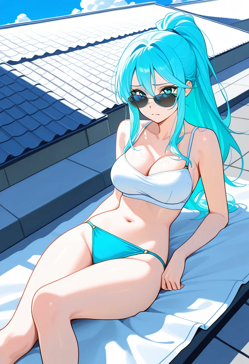 Story 58: First Sundress — panel 4 — giving up bikini