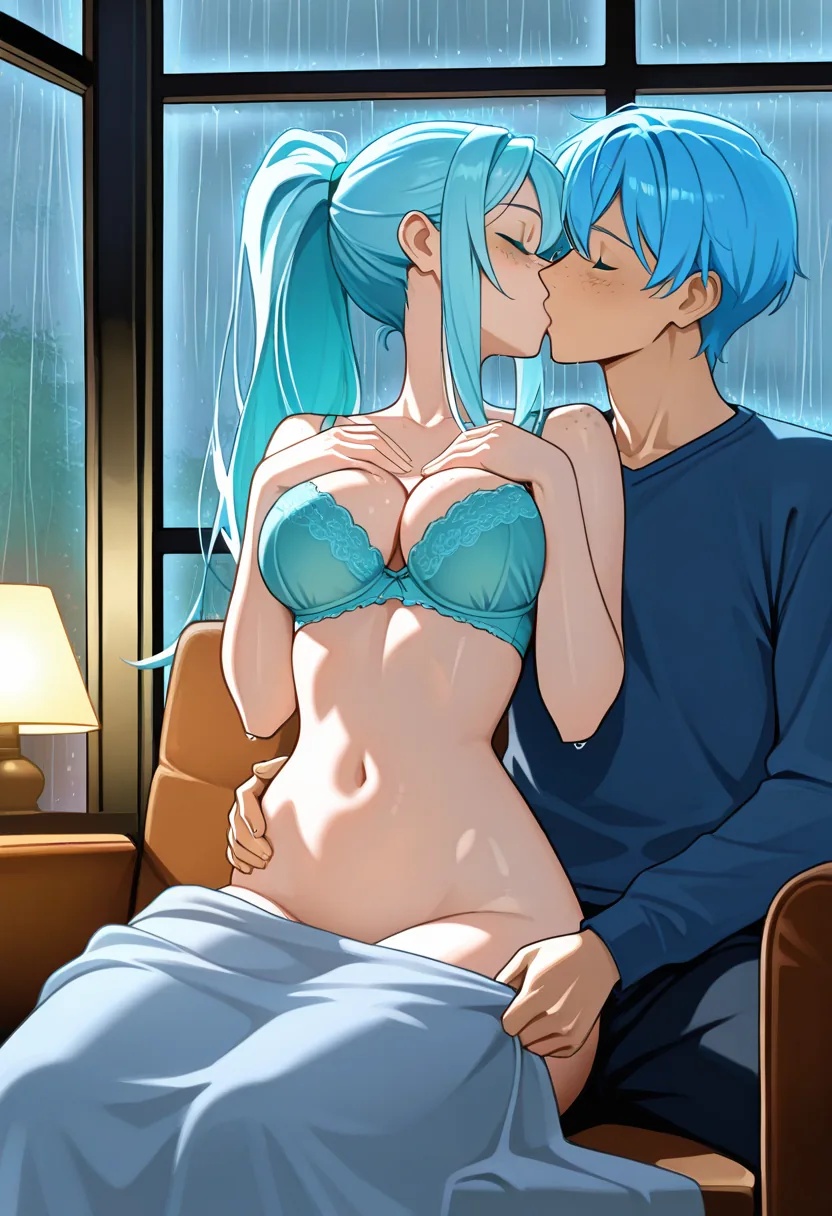 Story 62: Movie Couch — panel 4 — undressing couch