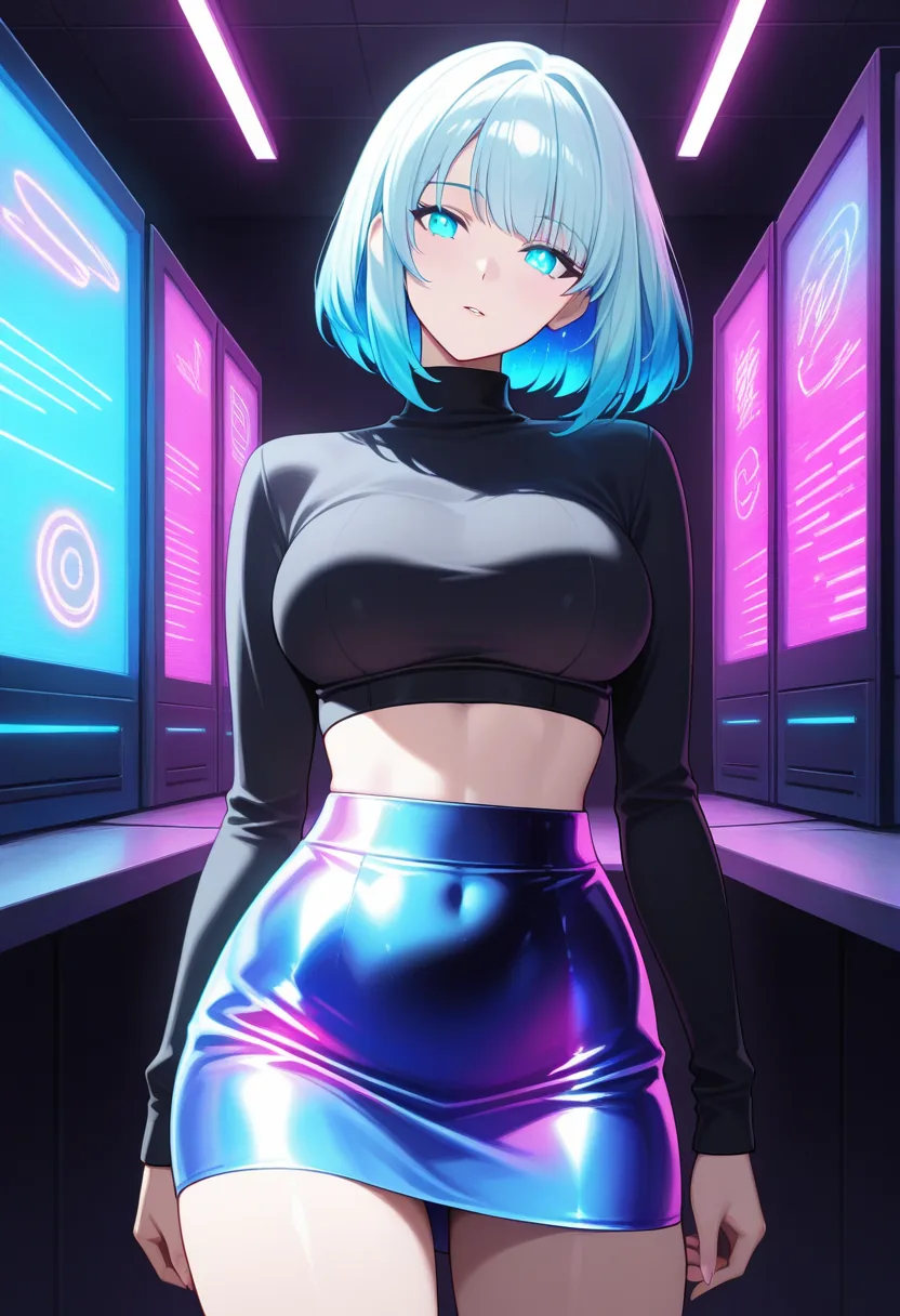 Echo — Cyberpunk anime AI character