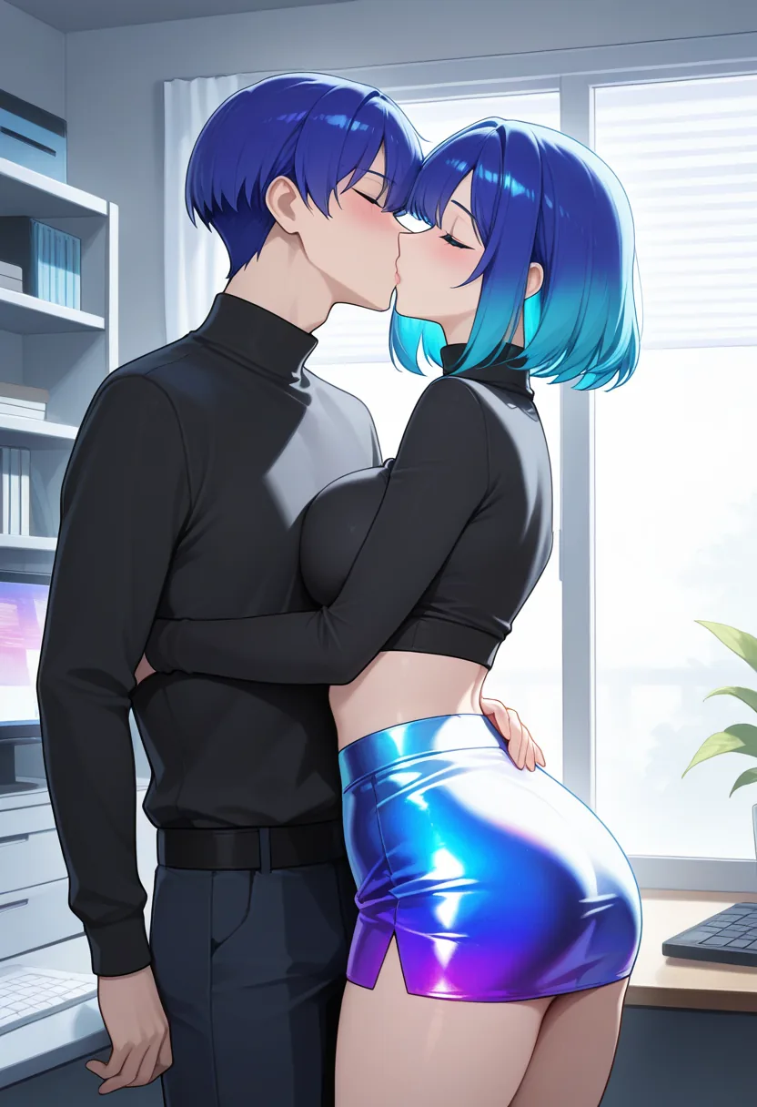 Story 35: Suggestive Approach — panel 2 — clothed flirt