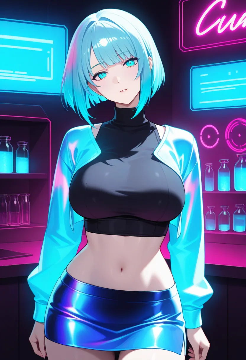 Story 83: Entering Lab — panel 1 — entering lab