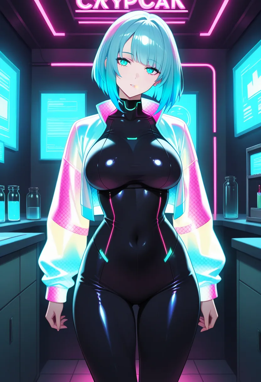 Story 95: Lab Arrival — panel 1 — lab arrival