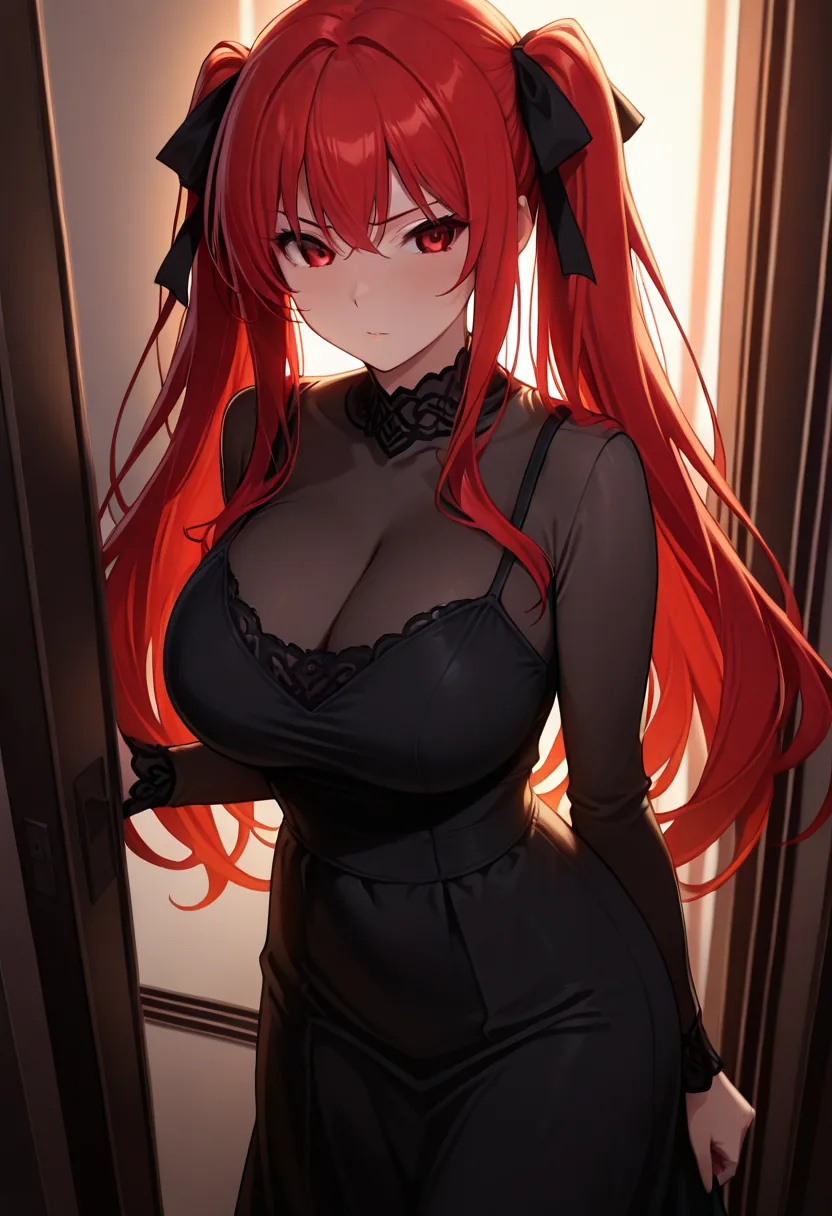 Story 27: Wearing Dress — panel 6 — revenge outfit