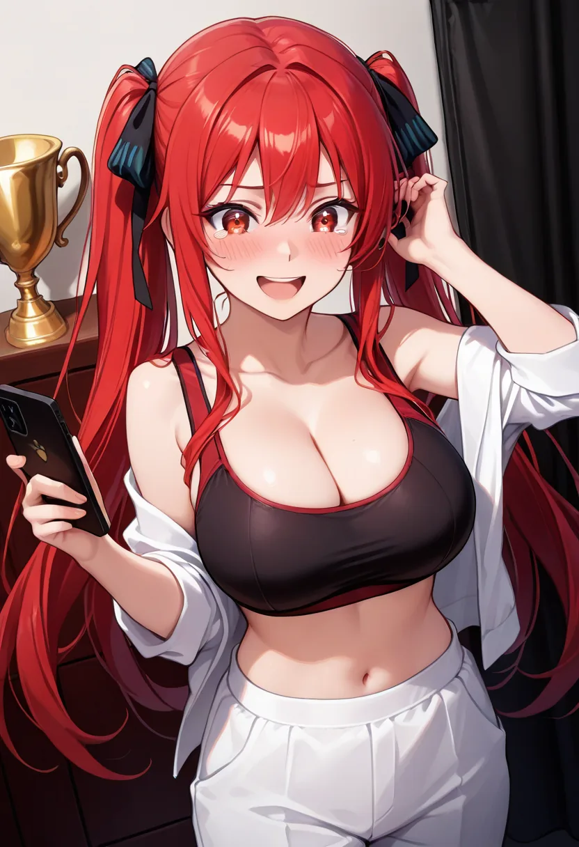 Story 42: Trophy Backstage — panel 4 — calling you
