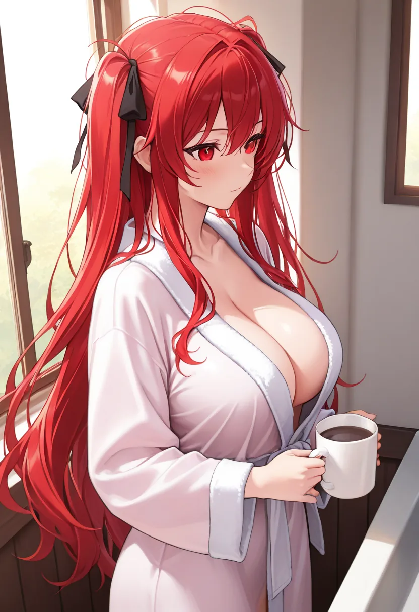 Story 43: Robe Coffee — panel 2 — looking out window