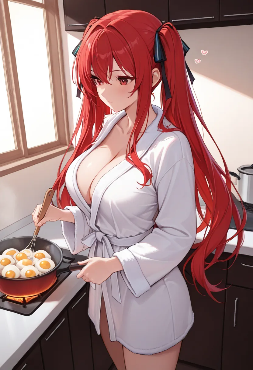 Story 43: Robe Coffee — panel 3 — making breakfast