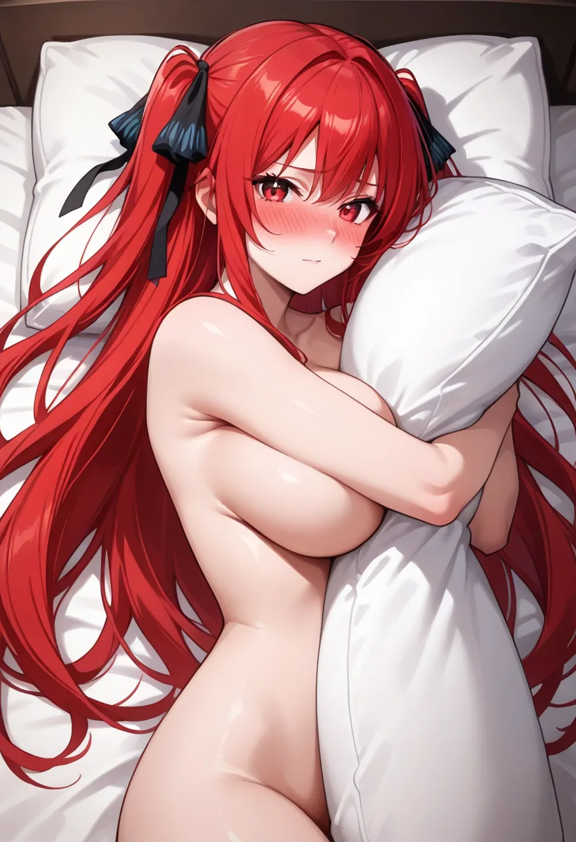 Story 46: Phone Call — panel 4 — hugging pillow