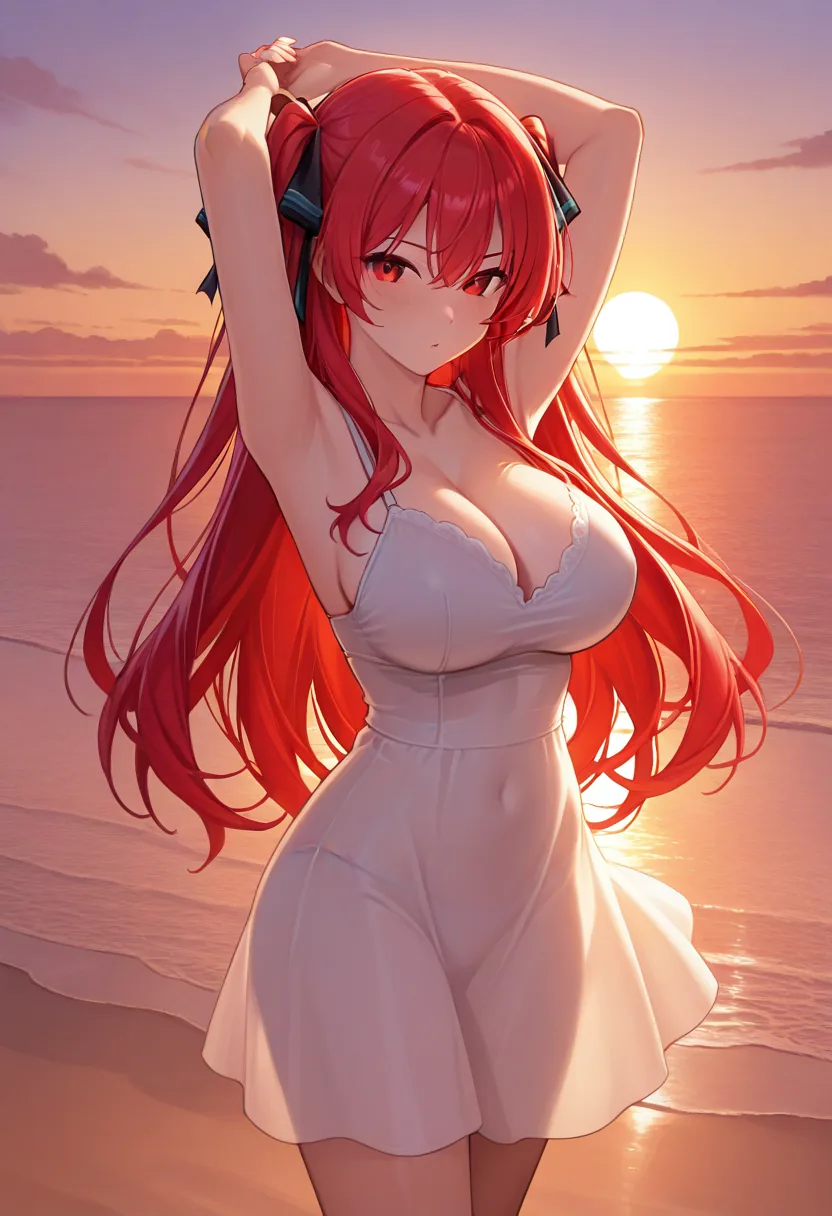 Story 50: Empty Beach — panel 2 — sundress off