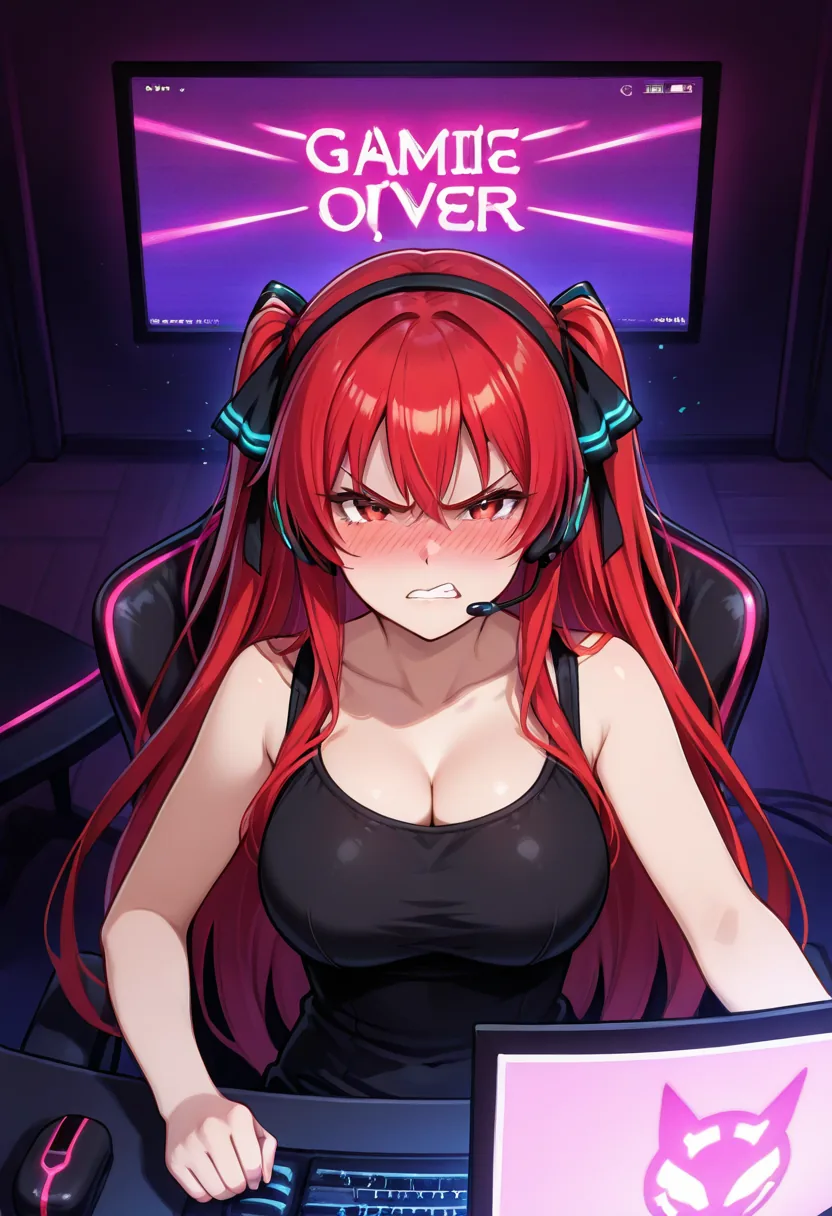 Story 66: Gaming Focused — panel 2 — rage quit