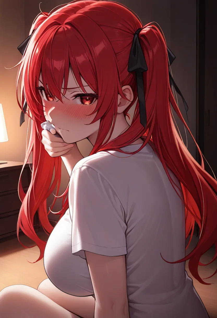 Story 81: Sitting In Silence — panel 6 — wiping mouth