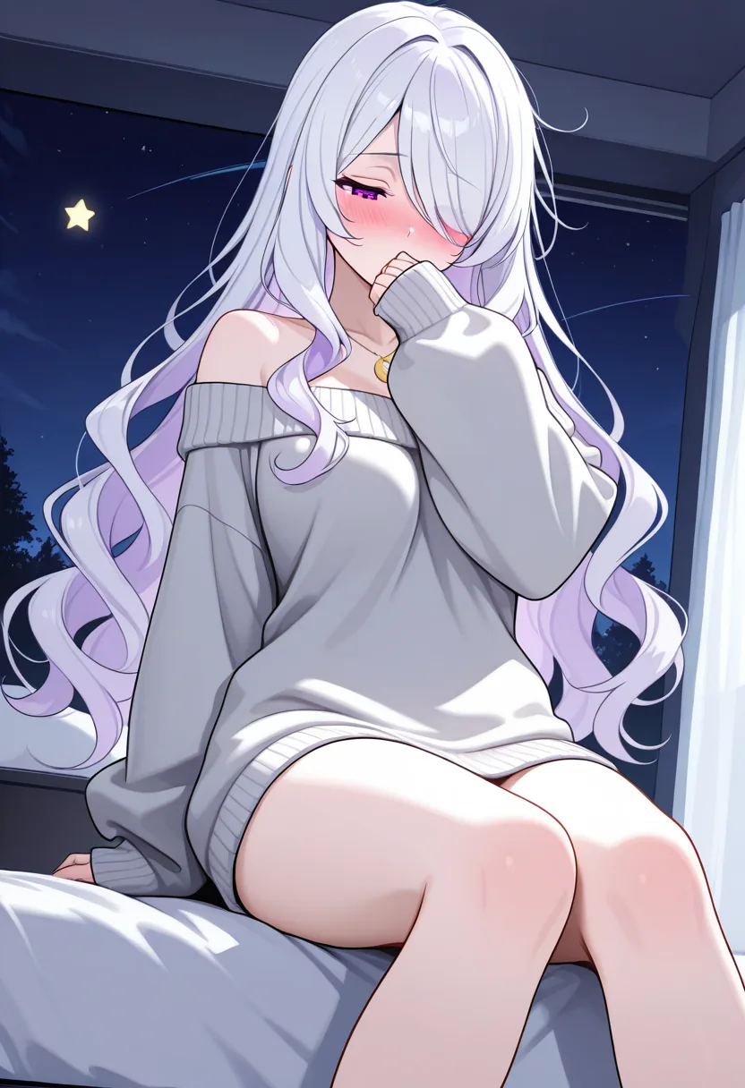 Story 7: In Stargazing Bedroom — panel 2 — luna distracted