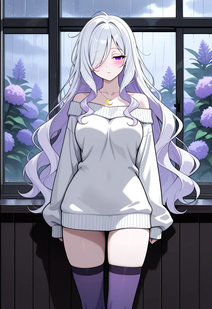 Story 26: Rainy Window Gaze