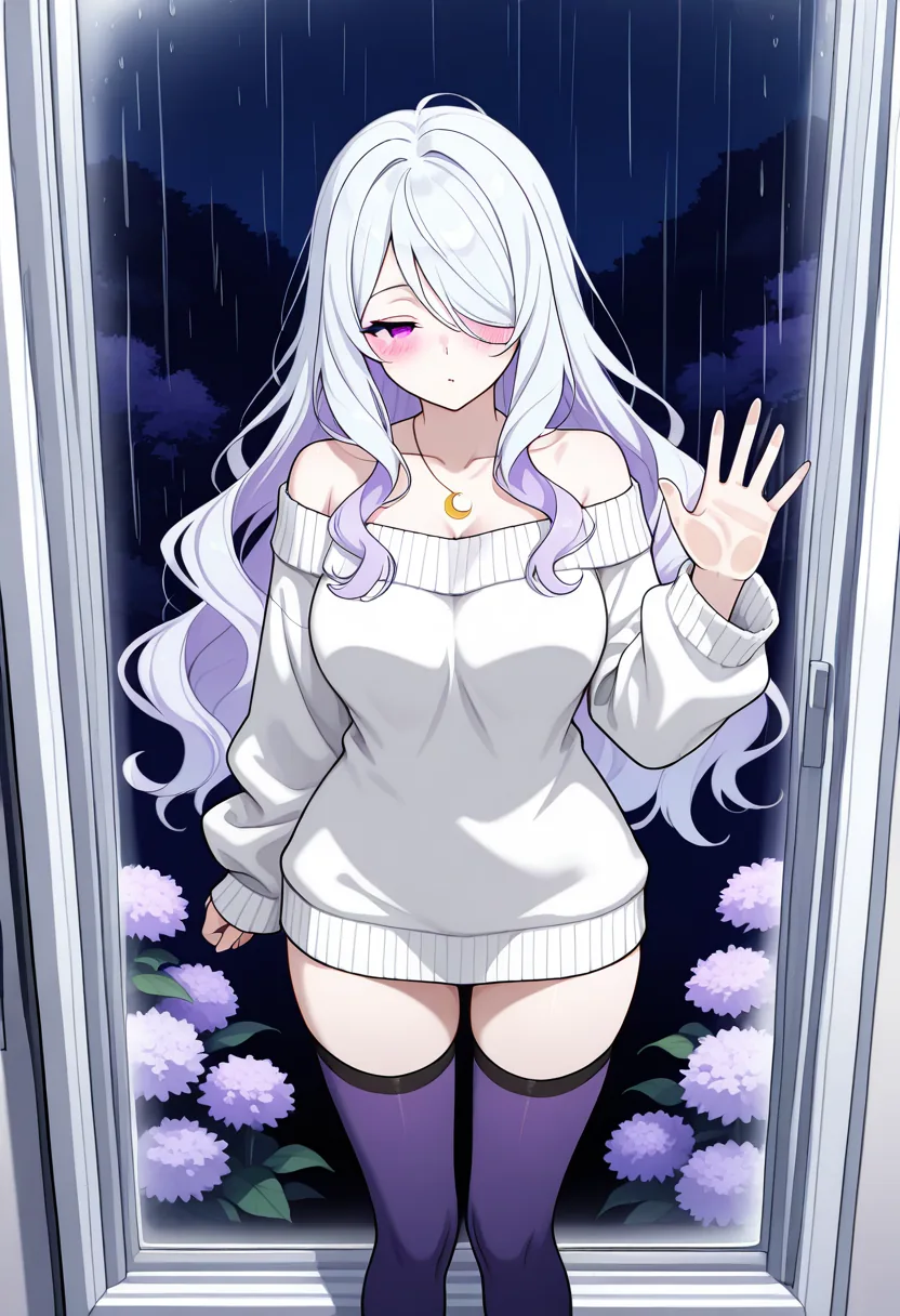 Story 52: Rainy Gaze — panel 1 — rainy gaze