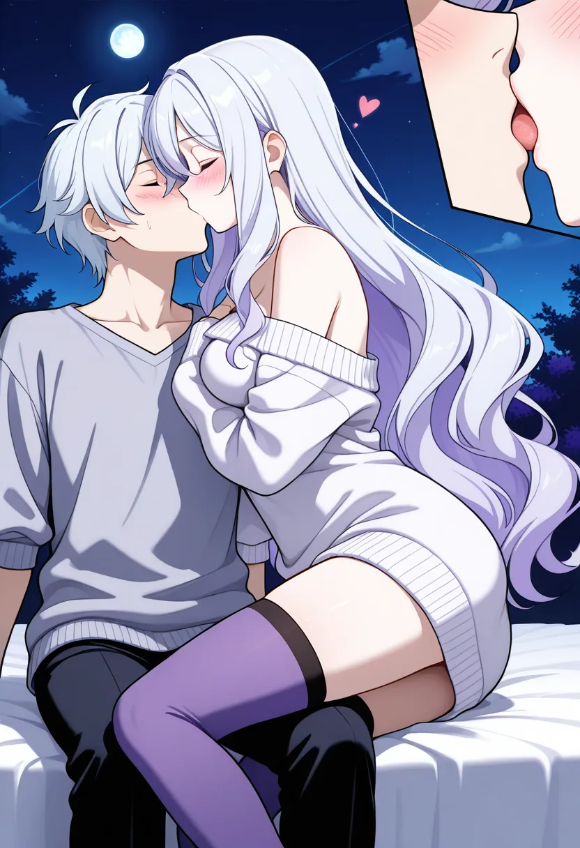 Story 53: Stargazing Intro — panel 2 — tentative touch