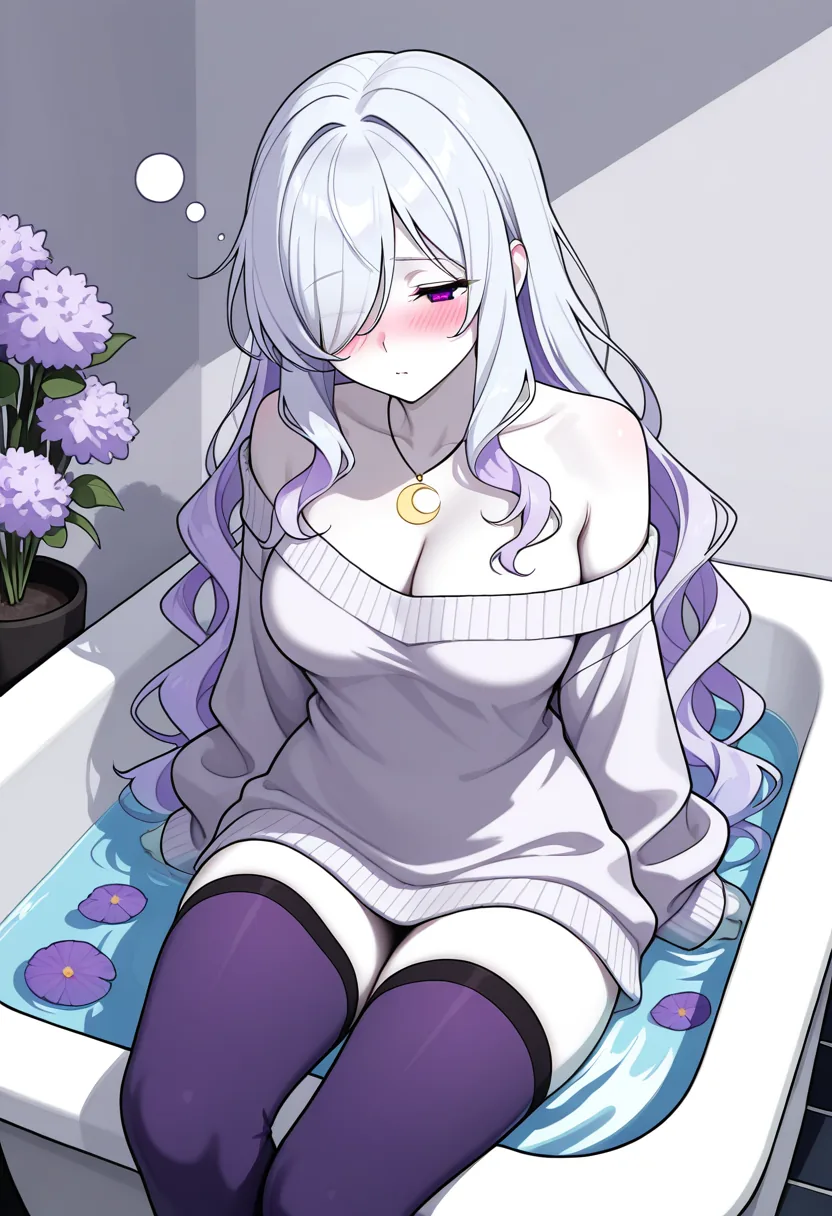 Story 92: Bath Entry — panel 2 — pre undress
