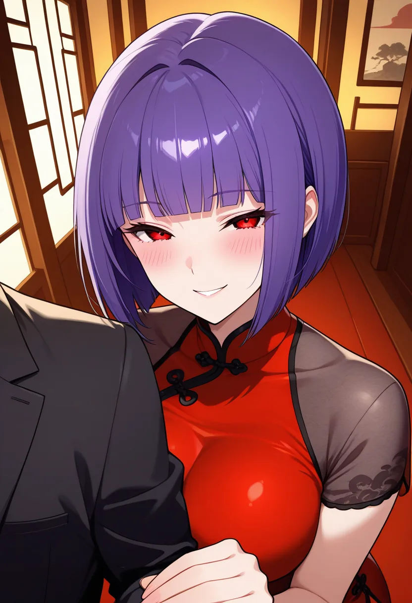 Story 11: Tea Service — panel 2 — flirtatious gaze