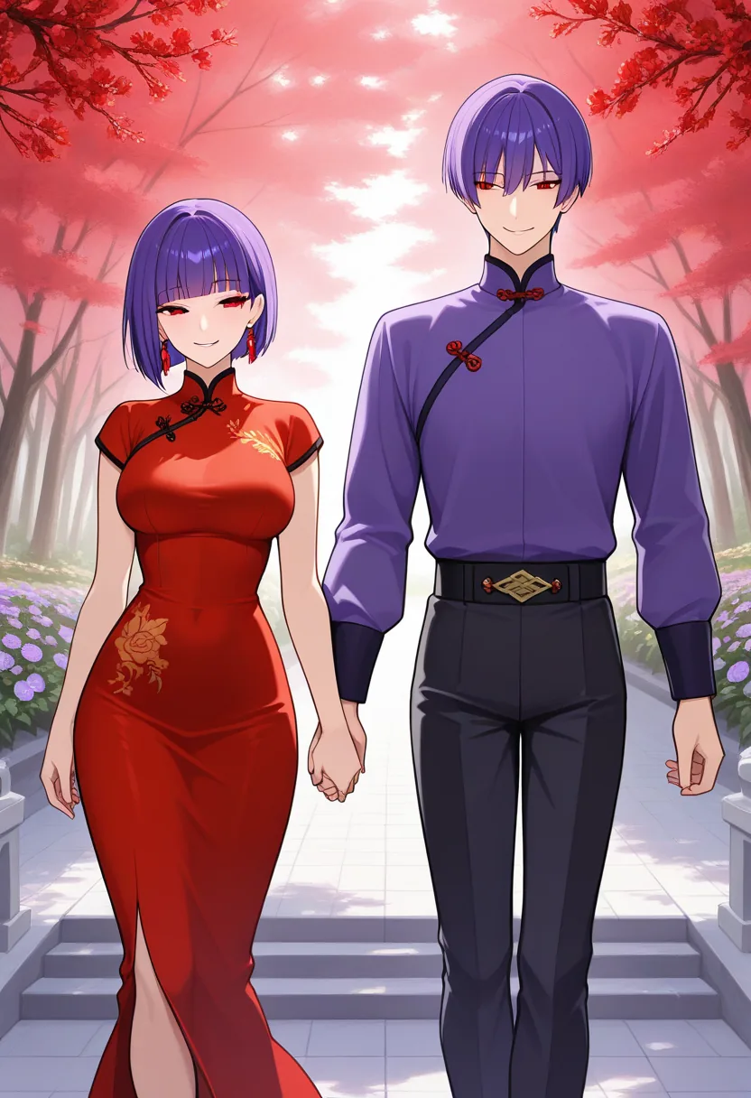 Story 13: Garden Meet — panel 2 — tension build