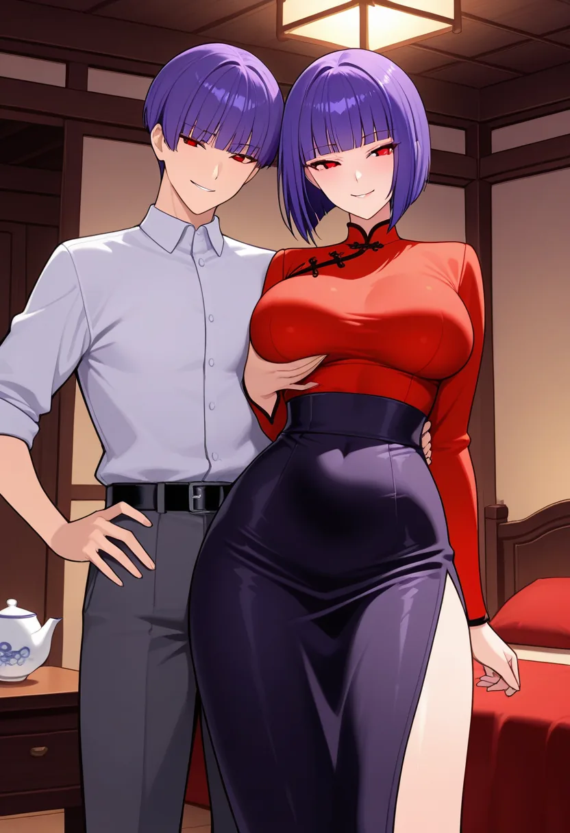 Story 27: Clothed Approach — panel 2 — tension build