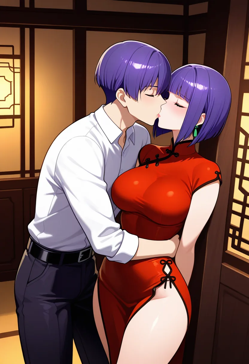Story 37: Suggestive Tea — panel 2 — escalation kiss