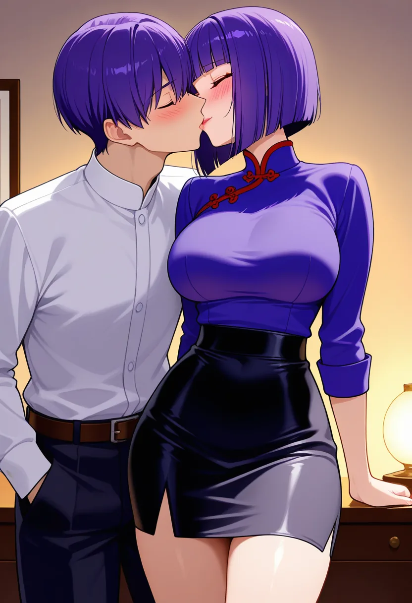 Story 64: Bedroom Entry — panel 2 — reluctant tease