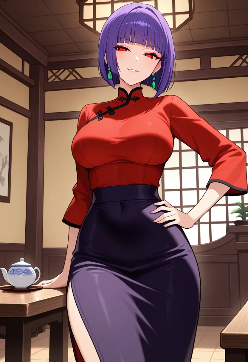 Story 78: Tea House Setup — panel 1 — tea house setup