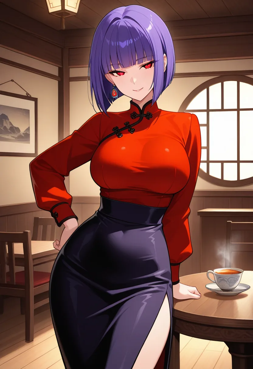 Story 89: Tea House Entry — panel 1 — tea house entry