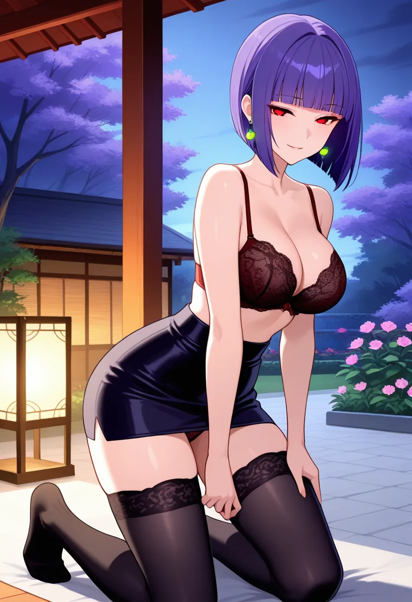Story 90: Garden Stroll — panel 4 — skirt slipping