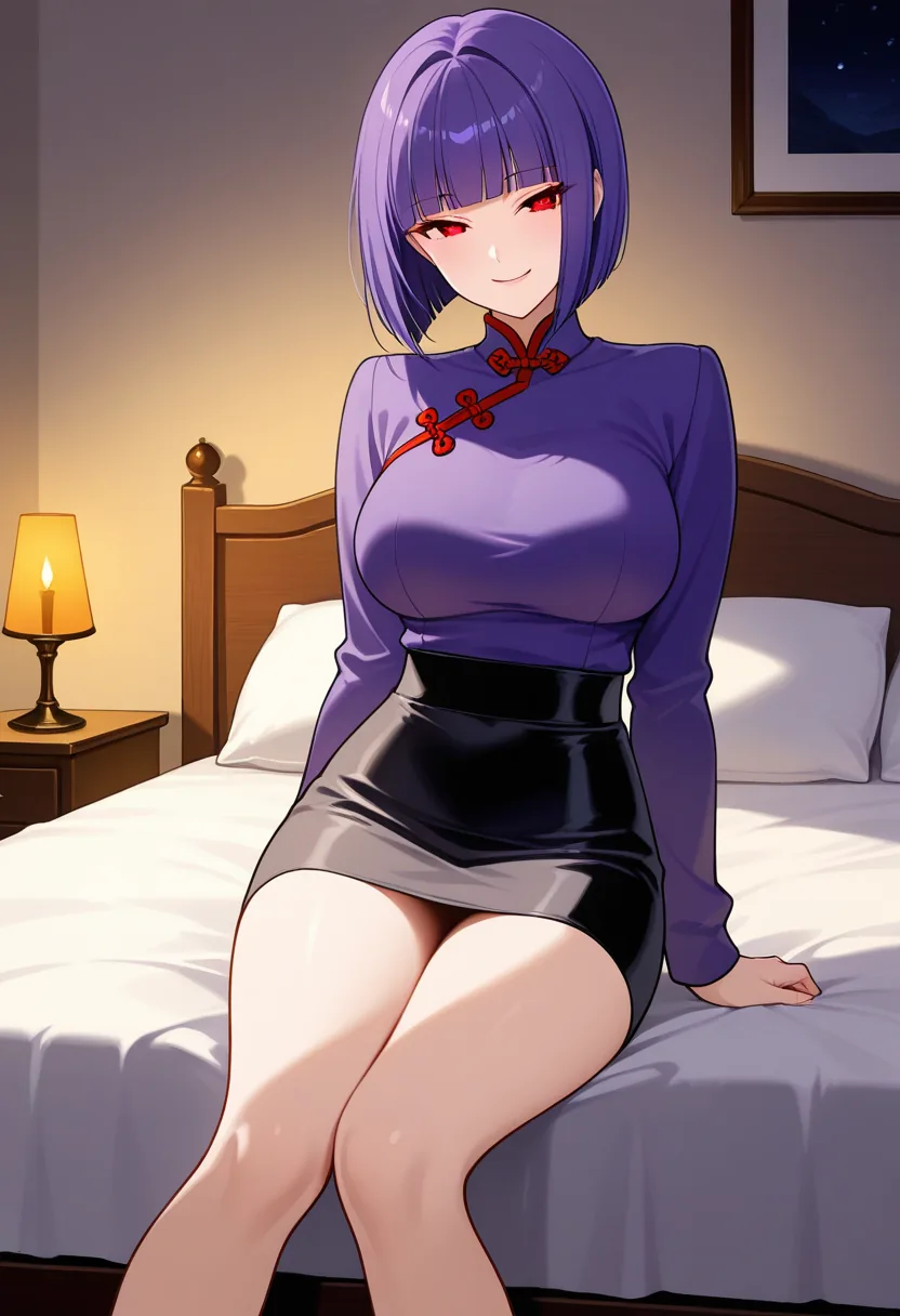 Story 92: Bedroom Establishing — panel 2 — bedroom approach