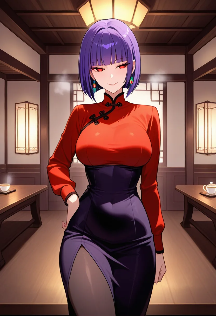 Story 97: Tea House Entry — panel 1 — tea house entry