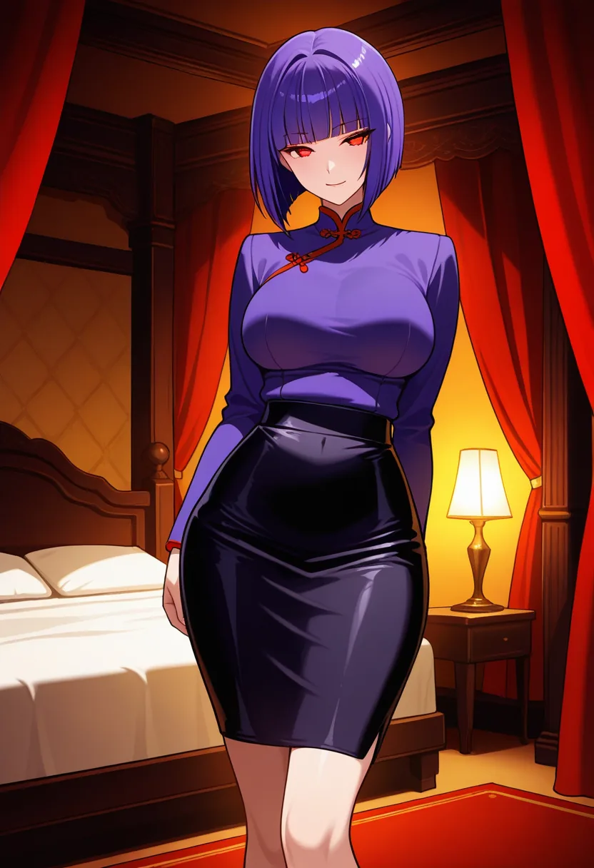 Story 100: Bedroom Establish — panel 1 — bedroom establish