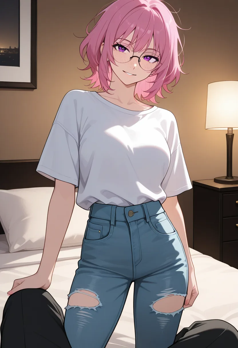 Story 2: Cosplay Prep — panel 3 — photographer poses mika