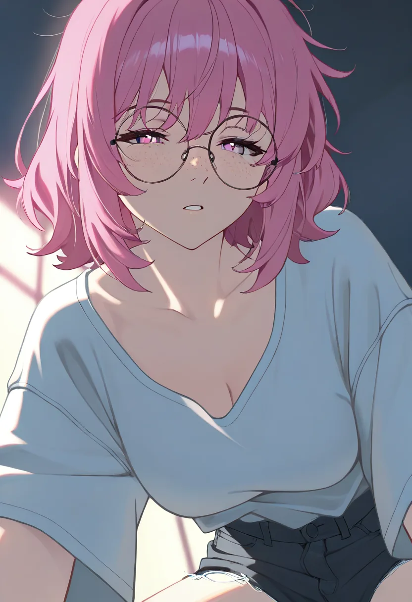 Story 3: Sleeping At Desk — panel 2 — partner waking mika