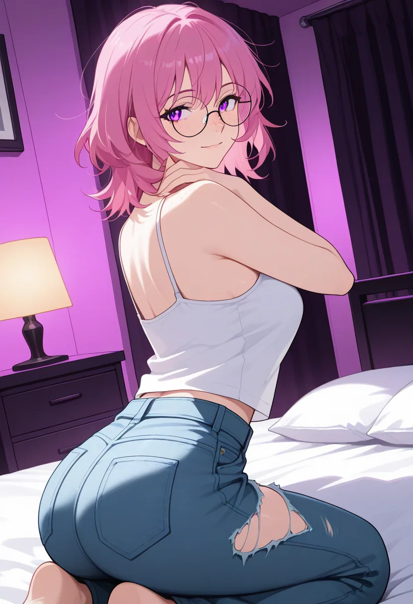 Story 5: Tired In Hotel — panel 2 — partner offers massage
